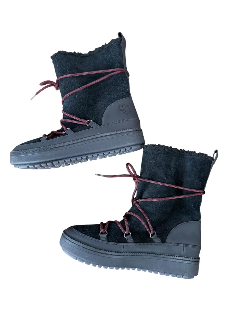 Cole Haan Grand 360 Cloudfeel Waterproof Snow Boots Black – Sz 8